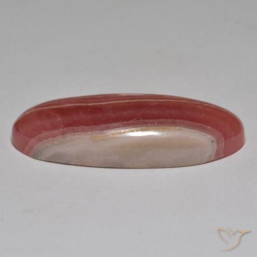 9,17 ctw natürlicher Mehrfarbig Rhodochrosit, Oval, Lichtundurchlässig