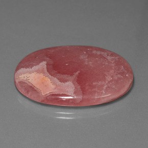 9,17 ctw natürlicher Mehrfarbig Rhodochrosit, Oval Schliff, Lichtundurchlässig