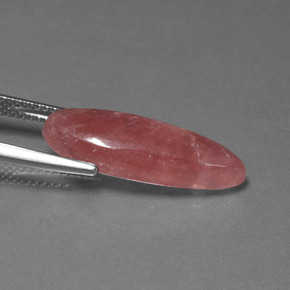 8,15 ctw natürlicher mehrfarbiger Rhodochrosit, Fantasieschliff, Lichtundurchlässig