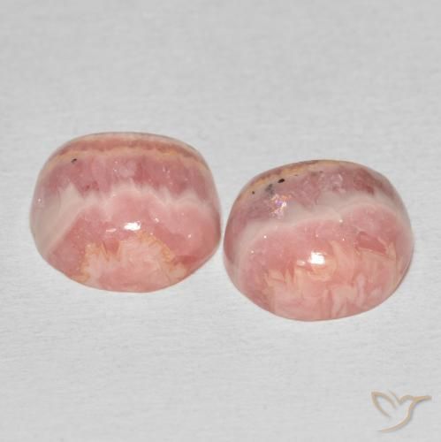 9.41 ct natürliche Mehrfarbig Rhodochrosit-Edelsteine, Fantasie, Lichtundurchlässig