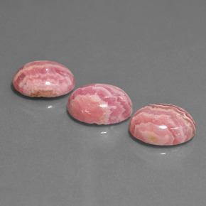  ct natürliche mehrfarbiger Rhodochrosit-Edelsteine, Oval Schliff, Lichtundurchlässig