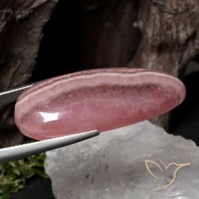 9,17 ctw natürlicher Mehrfarbig Rhodochrosit, Birnenform, Lichtdurchlässig