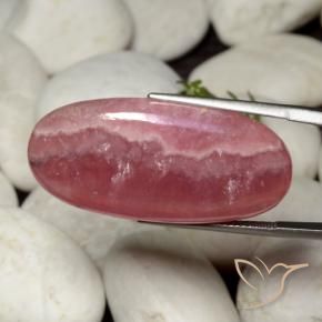 9,17 ctw natürlicher Mehrfarbig Rhodochrosit, Oval, Lichtdurchlässig