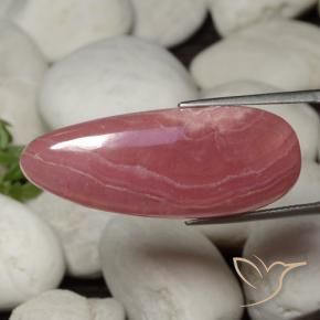 9,17 ctw natürlicher Mehrfarbig Rhodochrosit, Birnenform, Lichtdurchlässig