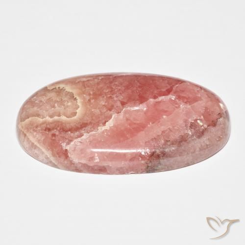 9,17 ctw natürlicher Mehrfarbig Rhodochrosit, Oval, Lichtundurchlässig