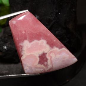116,82 ctw natürlicher mehrfarbiger Rhodochrosit, Fantasieschliff, Lichtdurchlässig