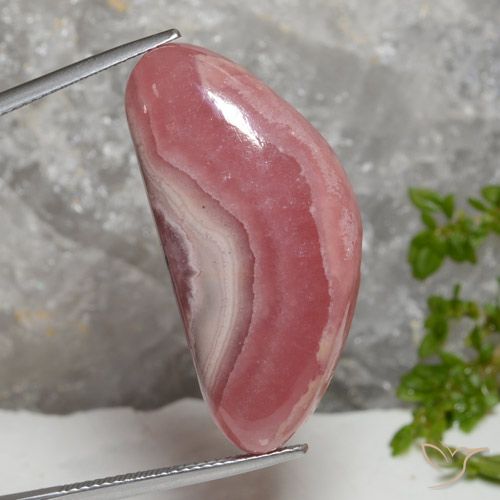 37.10ct Natürlicher Mehrfarbig Rhodochrosit, Fantasie, Lichtdurchlässig
