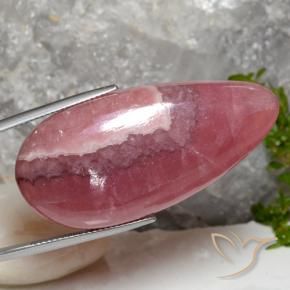 9,17 ctw natürlicher Mehrfarbig Rhodochrosit, Birnenform, Lichtdurchlässig