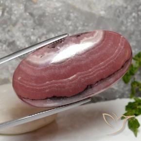 9,17 ctw natürlicher Mehrfarbig Rhodochrosit, Oval, Lichtdurchlässig