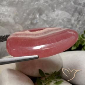 9,17 ctw natürlicher Mehrfarbig Rhodochrosit, Fantasie, Lichtdurchlässig