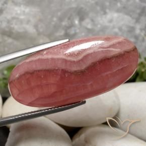 9,17 ctw natürlicher Mehrfarbig Rhodochrosit, Oval, Lichtdurchlässig