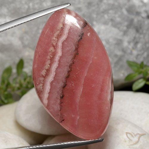 36.54ct Natürlicher Mehrfarbig Rhodochrosit, Fantasie, Lichtdurchlässig