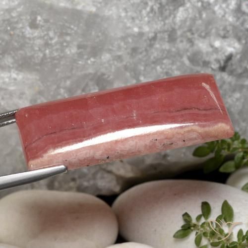 9,17 ctw natürlicher Mehrfarbig Rhodochrosit, Baguette, Lichtdurchlässig