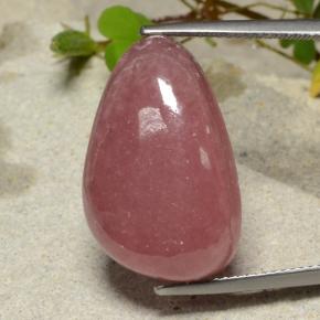 24,46 ctw natürlicher mehrfarbiger Rhodochrosit, Fantasieschliff, Lichtdurchlässig