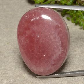 9,17 ctw natürlicher Mehrfarbig Rhodochrosit, Oval Schliff, Lichtdurchlässig