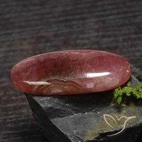 9,17 ctw natürlicher Mehrfarbig Rhodochrosit, Oval, Lichtdurchlässig