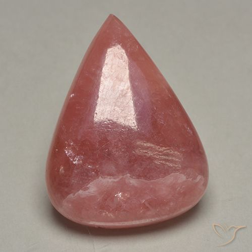 28.99ct Natürlicher Mehrfarbig Rhodochrosit, Birnenform, Lichtdurchlässig