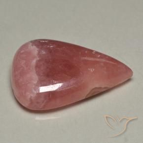 9,17 ctw natürlicher Mehrfarbig Rhodochrosit, Birnenform, Lichtdurchlässig