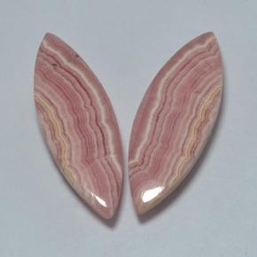 19.94 ct natürliche Mehrfarbig Rhodochrosit-Edelsteine, Marquise, Lichtdurchlässig