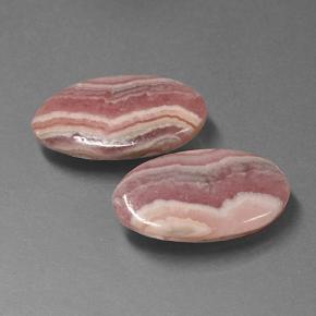 15,62 ct natürliche mehrfarbiger Rhodochrosit-Edelsteine, Oval Schliff, Lichtdurchlässig