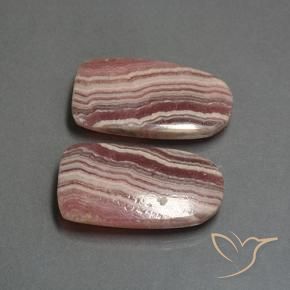 37.17 ct natürliche Mehrfarbig Rhodochrosit-Edelsteine, Fantasie, Lichtdurchlässig