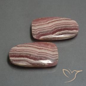 37.17 ct natürliche Mehrfarbig Rhodochrosit-Edelsteine, Fantasie, Lichtdurchlässig