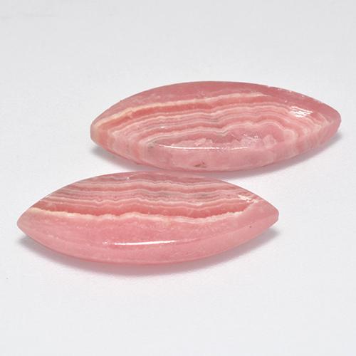 17.04 ct natürliche Mehrfarbig Rhodochrosit-Edelsteine, Marquise, Lichtdurchlässig