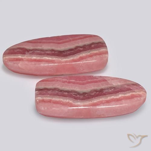 21.12 ct natürliche Mehrfarbig Rhodochrosit-Edelsteine, Fantasie, Lichtdurchlässig
