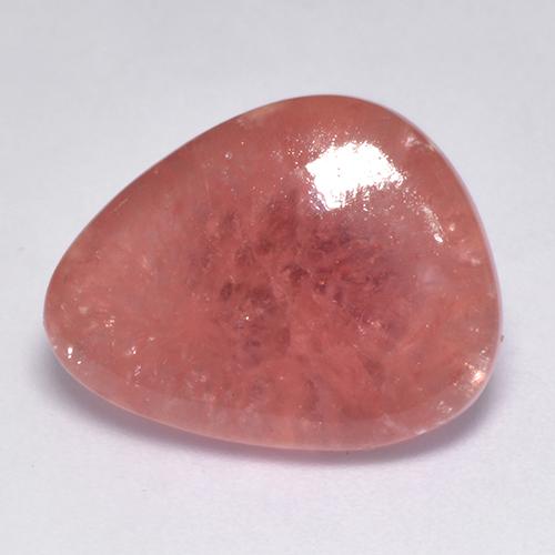 9,54 ctw natürlicher mehrfarbiger Rhodochrosit, Fantasieschliff, Lichtdurchlässig