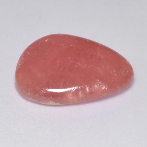 9,54 ctw natürlicher mehrfarbiger Rhodochrosit, Fantasieschliff, Lichtdurchlässig
