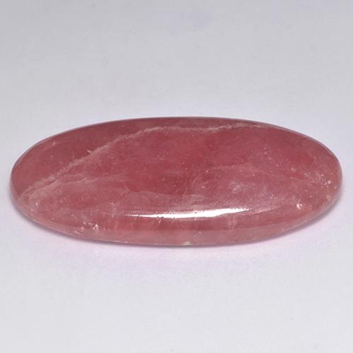 36,04 ctw natürlicher mehrfarbiger Rhodochrosit, Oval Schliff, Lichtdurchlässig