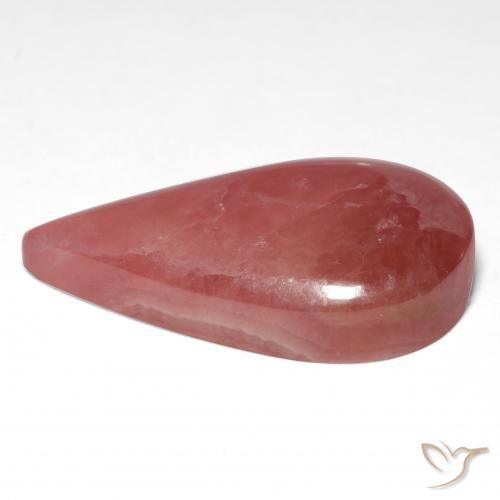 9,17 ctw natürlicher Mehrfarbig Rhodochrosit, Birnenform, Lichtdurchlässig