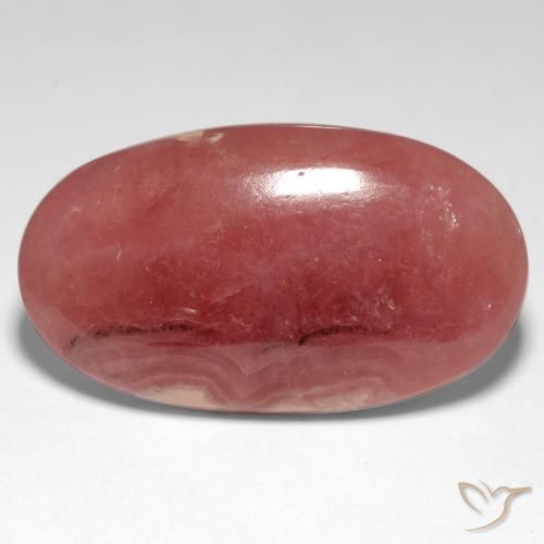 29.28ct Natürlicher Mehrfarbig Rhodochrosit, Oval, Lichtdurchlässig