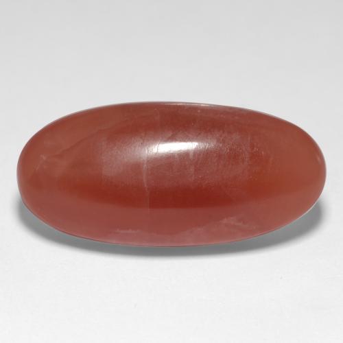 14,95 ctw natürlicher mehrfarbiger Rhodochrosit, Oval Schliff, Lichtdurchlässig