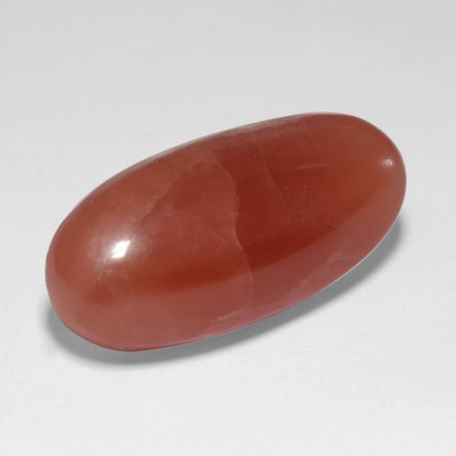 14,95 ctw natürlicher mehrfarbiger Rhodochrosit, Oval Schliff, Lichtdurchlässig