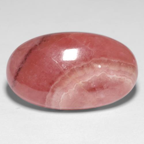 9,17 ctw natürlicher Mehrfarbig Rhodochrosit, Oval Schliff, Lichtdurchlässig