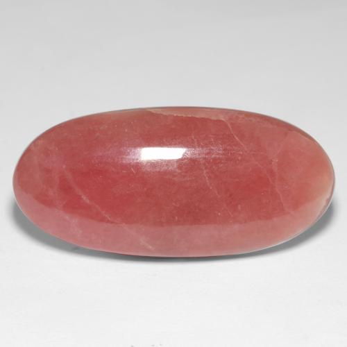40,60 ctw natürlicher mehrfarbiger Rhodochrosit, Oval Schliff, Lichtdurchlässig