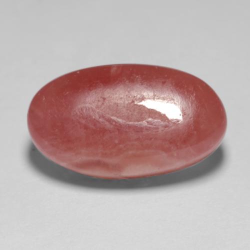 10,22 ctw natürlicher mehrfarbiger Rhodochrosit, Oval Schliff, Lichtdurchlässig