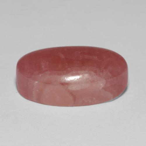 10,22 ctw natürlicher mehrfarbiger Rhodochrosit, Oval Schliff, Lichtdurchlässig
