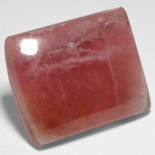33,00 ctw natürlicher mehrfarbiger Rhodochrosit, Baguette, Lichtdurchlässig