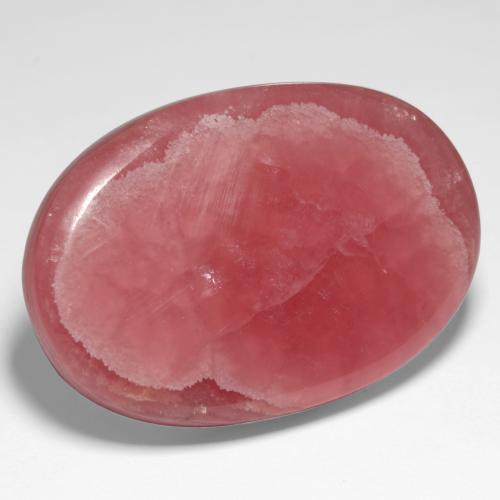 9,17 ctw natürlicher Mehrfarbig Rhodochrosit, Oval Schliff, Lichtdurchlässig