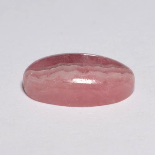 4,50 ctw natürlicher mehrfarbiger Rhodochrosit, Oval Schliff, Lichtdurchlässig