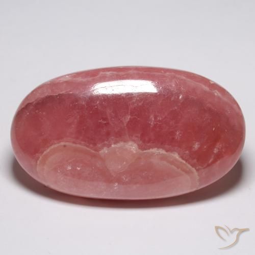 9,17 ctw natürlicher Mehrfarbig Rhodochrosit, Oval Schliff, Lichtdurchlässig