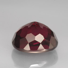 13,09 ctw natürlicher roter Rhodolith, Oval Schliff, VS