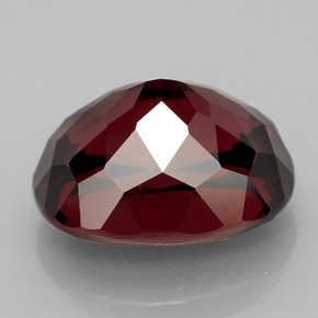 11,54 ctw natürlicher roter Rhodolith, Oval Schliff, VVS-VS