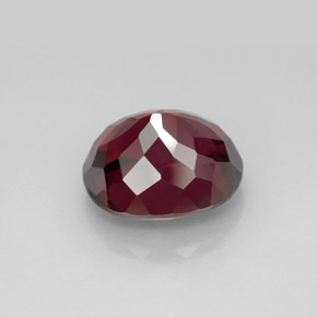 6,85 ctw natürlicher roter Rhodolith, Oval Schliff, VS
