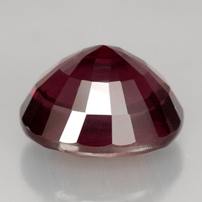 11,47 ctw natürlicher roter Rhodolith, Oval Schliff, VS-SI