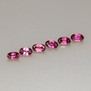 ct natürliche Lila-rot Rhodolith-Granat-Edelsteine, Oval Schliff, VVS-VS