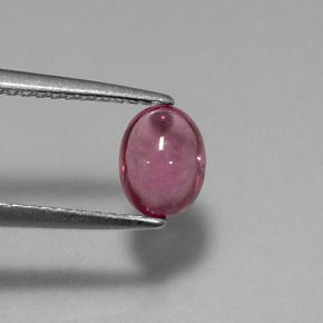 1,09 ctw natürlicher violetter Rhodolith, Transparent, Transparent / Lichtdurchlässig