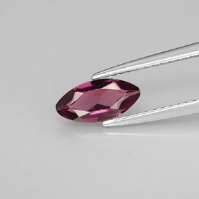 1,01 ctw natürlicher violetter Rhodolith, Marquise, VVS-VS